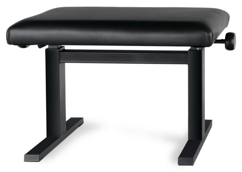 Classic Cantabile Klavierbank Pianobank Hydraulisch - Höhenverstellbar von 46 bis 61 cm (Sitzbezug aus Kunstleder, 1-St., Sitzfläche 68 x 35 cm), Sitzhöhe mittels Öldruckfedern verstellbar von Classic Cantabile