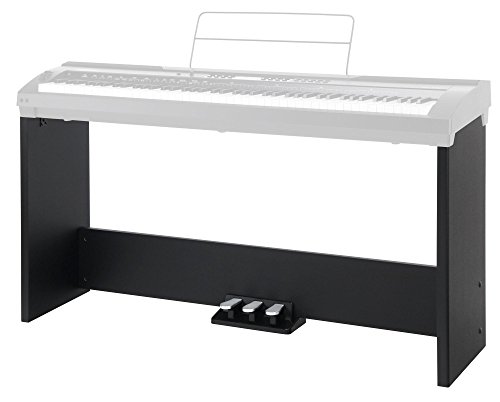 Classic Cantabile UB-100SP Unterbau für SP-150/250 BK mit Pedal (Ständer, Stativ, Stagepiano, Keyboardständer, Holz, inkl. 3er-Pedaleinheit) schwarz von Classic Cantabile