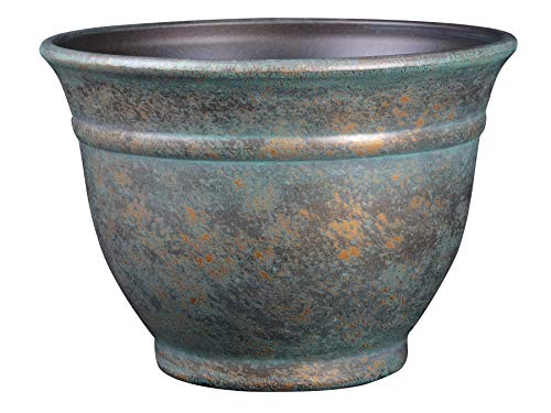 Classic Home & Garden 10509D 377R Übertopf Alena, 22,9 cm, verwittertes Kupfer von Classic Home and Garden