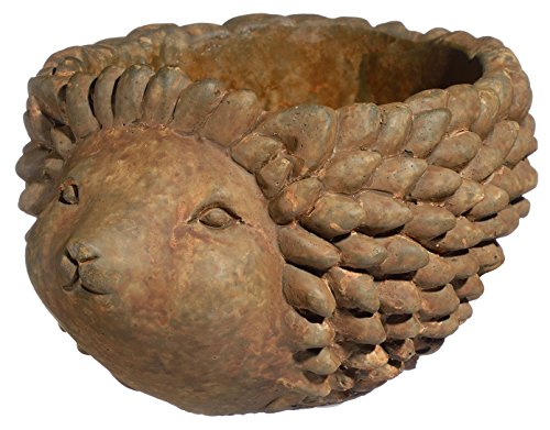 Classic Home and Garden 9/3431R/1 Hedgehog Planter, Small, Rust von Classic Home & Garden