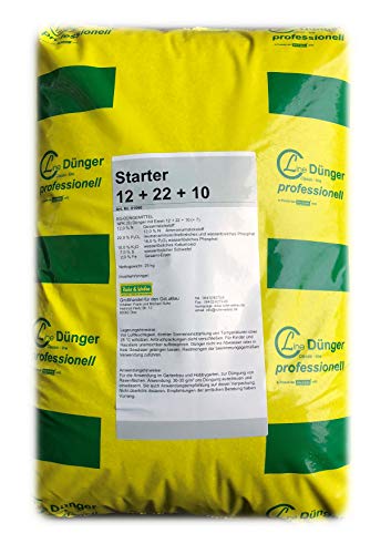 Rasendünger Starter Profidünger Startdünger (25kg) von Classic Line Create Living Greens