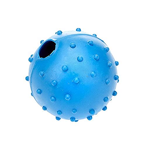 Classic Pet Products Noppenball aus Gummi mit Glocke für kleine Hunde - Hundespielzeug-Ball von CLASSIC