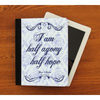 Half Agony, Hope Ipad 2, 3, 4, Mini, Leder Canvas Und Wildleder Schutztasche von ClassicBookWallets