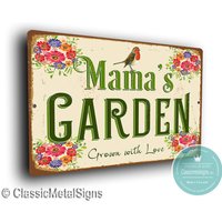 Geschenk Für Gaga, Gagas Garten Schild, Muttertag, Outdoor Schilder, Garten, Gaga Geschenk, Geschenk Für Gaga von ClassicMetalSigns