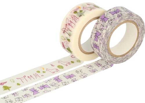 Classiky INNSPIRO Set 2 Masking Tape Washi Masking Tape Masking Tape Washi Größen und Designs sortiert B von Classiky