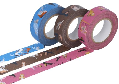 Classiky INNSPIRO Set 3 Masking Tape Washi ongatukai 15mm.x15m von Classiky