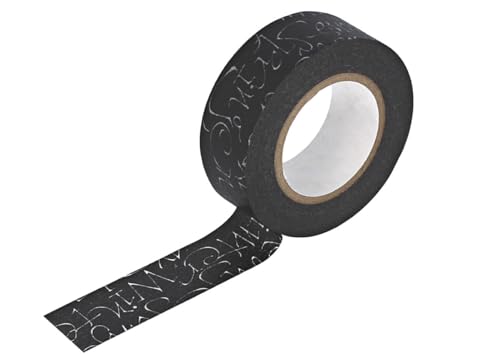 Classiky Klebeband Masking Tape Washi Kuckuck schwarz 18 mm x 15 m. von Classiky