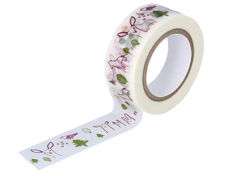Classiky Masking Tape Washi Forest violett 18 mm x 10 m von Classiky