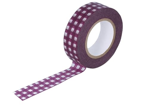 Classiky Masking Tape Washi Gingham violett 15 mm x 15 m Classiky Masking Tape Washi Gingham violett 15 mm x 15 m von Classiky