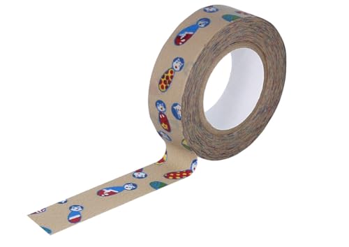 Classiky Masking Tape Washi Kokeshi Camel 15 mm x 15 m von Classiky