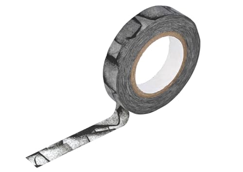 Classiky Masking Tape Washi Kratzer dunkelgrau 10mm.x15m von Classiky