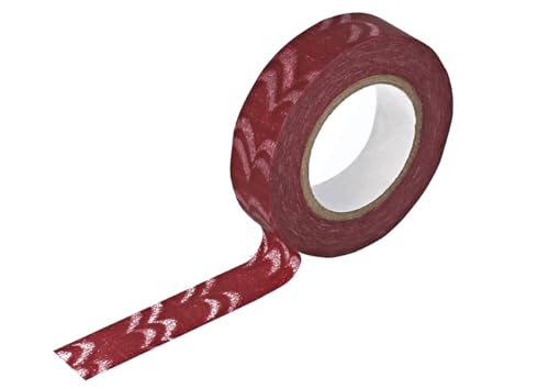 Classiky Masking Tape Washi Welle Rosa 13 mm x 15 m von Classiky