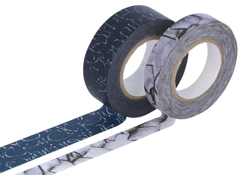 Classiky Set 2 Masking Tape Washi Masking Tape Masking Tape Washi Größen und Designs sortiert A von Classiky