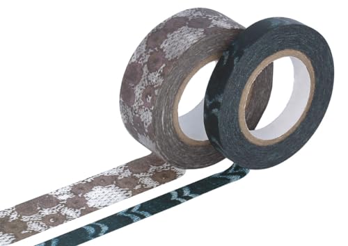Classiky Set 2 Masking Tape Washi Masking Tape Masking Tape Washi Größen und Designs sortiert B von Classiky