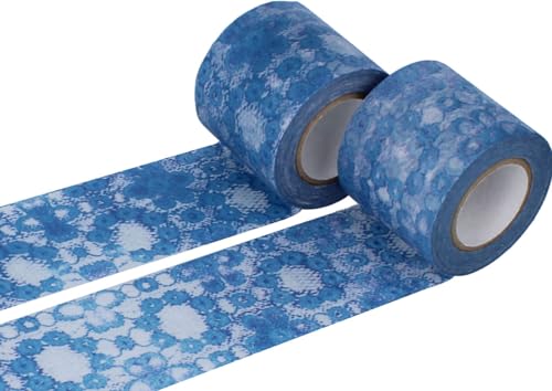 Classiky Set 2 Masking Tape Washi Zwilinge blau 45mm.x15m von Classiky