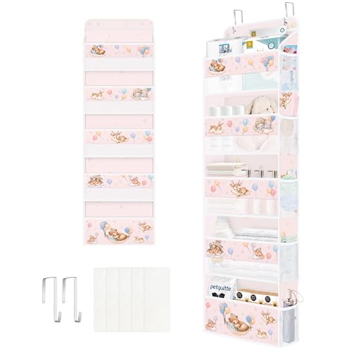 Clastyle Tiere Tür Hängeaufbewahrung Faltbar Hängeorganizer für Camping Bad Schrank Schlafzimmer Türorganizer für Kinder Kleidung Spielzeug Windel, Luftballon, 5 Fächern Clastyle Tiere Tür Hängeaufbewahrung Faltbar Hängeorganizer für Camping Bad Schrank Schlafzimmer Türorganizer für Kinder Kleidung Spielzeug Windel, Luftballon, 5 Fächern von Clastyle