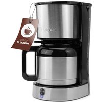 CLATRONIC KA 3805 Kaffeemaschine silber/schwarz von Clatronic