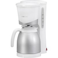 Clatronic KA 3327 Kaffeemaschine Weiß Fassungsvermögen Tassen=10 Isolierkanne von Clatronic