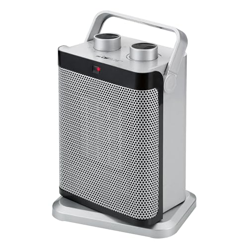 Clatronic® Heizlüfter mit PTC-Keramik-Heizelement | Heizlüfter 2000W & 1500W | Keramik-Heizlüfter mit 7-Stufenschalter | Oszillierend & mit 7-Stufenschalter | Heizlüfter energiesparend | HL 3631 von Clatronic