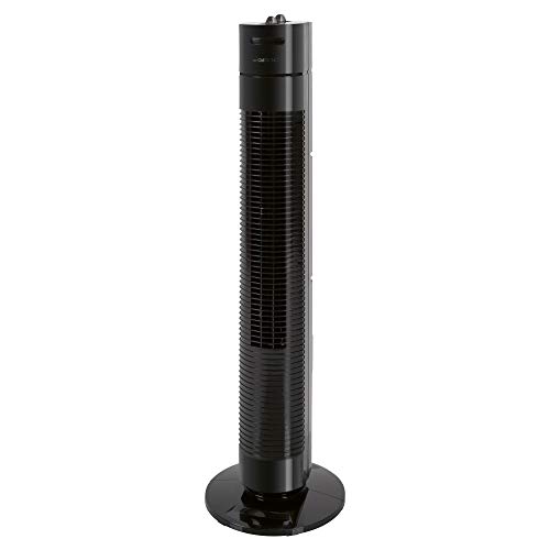 Clatronic Ventilator mit Schwenkfunktion - Standventilator m. Timer - Turmventilator 3 Stufen - Fan - Ventilator leise 78cm - Standventilator sehr leise - Turmventilator sehr leise - TVL 3770 schwarz Clatronic Ventilator mit Schwenkfunktion - Standventilator m. Timer - Turmventilator 3 Stufen - Fan - Ventilator leise 78cm - Standventilator sehr leise - Turmventilator sehr leise - TVL 3770 schwarz von Clatronic