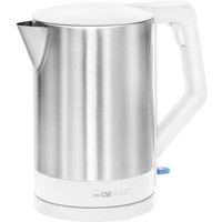 Clatronic WKS 3692 weiss Wasserkocher schnurlos Edelstahl, Weiß von Clatronic