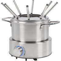 PC-FD 1288 Fondue 8 Personen 800W Edelstahl von Clatronic
