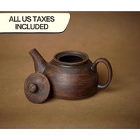 Handgefertigte Keramik Teekanne Teezeremonie Teekessel Mit Infuser Aus von ClayProductsShop