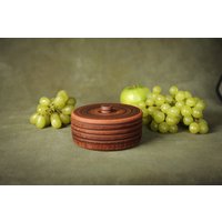 Kleiner Keramiktopf Mit Deckel Für Gewürze Handgemachte Zuckerdose Honigtopf Rustikale Auflaufform Tontopf von ClayProductsShop