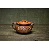 Ton Teekanne Handgemachte Keramik Home Decor Einzigartiges Geschenk Wasserkocher Für Teezeremonie Tee von ClayProductsShop