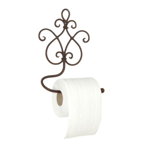 Clayre & Eef, Toilettenpapierhalter aus Eisen im Landhausstil von Clayre & Eef