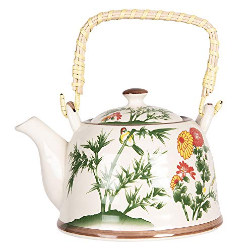 Clayre & Eef 6CETE0080 Teekanne Vintage Teapot 18x14x12 cm / 0,8L von Clayre & Eef