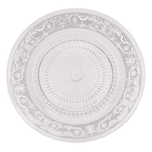 Clayre & Eef 6GL0223 Teller aus Glas Ca. Ø 23 cm von Clayre & Eef