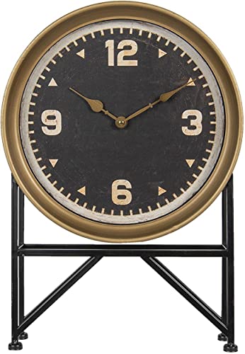 Clayre & Eef 6KL0664 Standuhr Schwarz 35x8x53 cm / 1xAA von Clayre & Eef