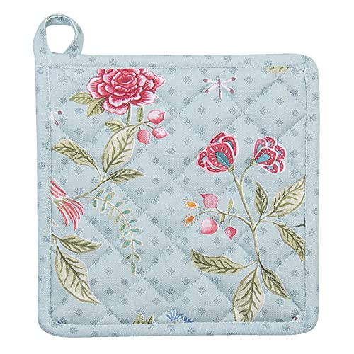 Clayre & Eef BLW45 Topflappen Blau 20x20 cm von Clayre & Eef