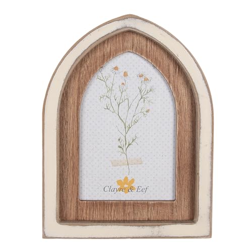 Clayre & Eef Bilderrahmen 10x15 cm Braun Beige Holzprodukt Rechteck Fotorahmen Clayre & Eef Bilderrahmen 10x15 cm Braun Beige Holzprodukt Rechteck Fotorahmen von Clayre & Eef