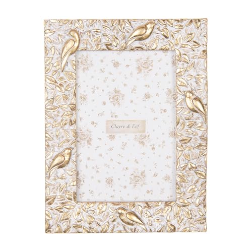 Clayre & Eef Bilderrahmen 10x15 cm Goldfarbig Kunststoff Glas Clayre & Eef Bilderrahmen 10x15 cm Goldfarbig Kunststoff Glas von Clayre & Eef