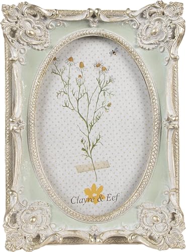 Clayre & Eef Bilderrahmen 10x15 cm Grün Kunststoff Glas Fotorahmen Clayre & Eef Bilderrahmen 10x15 cm Grün Kunststoff Glas Fotorahmen von Clayre & Eef