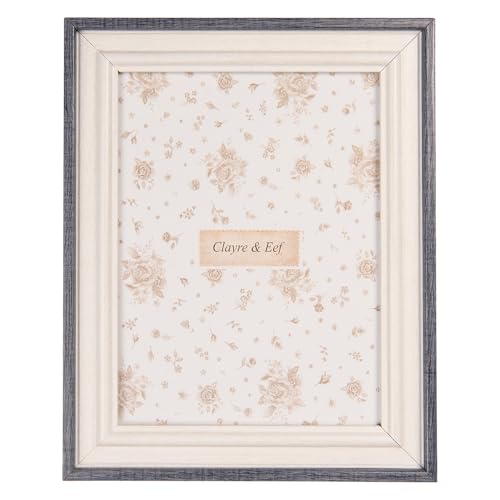Clayre & Eef Bilderrahmen 10x15 cm Weiß Holzprodukt Clayre & Eef Bilderrahmen 10x15 cm Weiß Holzprodukt von Clayre & Eef