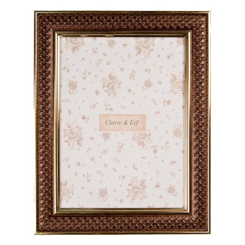 Clayre & Eef Bilderrahmen 13x18 cm Braun Kunststoff Glas Clayre & Eef Bilderrahmen 13x18 cm Braun Kunststoff Glas von Clayre & Eef