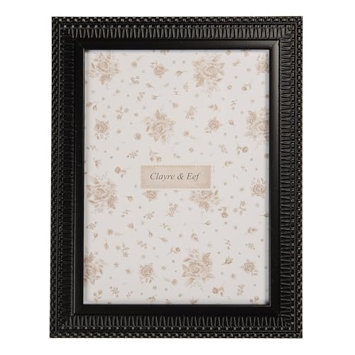 Clayre & Eef Bilderrahmen 13x18 cm Schwarz Holzprodukt Clayre & Eef Bilderrahmen 13x18 cm Schwarz Holzprodukt von Clayre & Eef