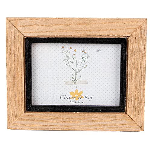 Clayre & Eef Bilderrahmen 7x10 cm Braun Schwarz MDF Fotorahmen Clayre & Eef Bilderrahmen 7x10 cm Braun Schwarz MDF Fotorahmen von Clayre & Eef