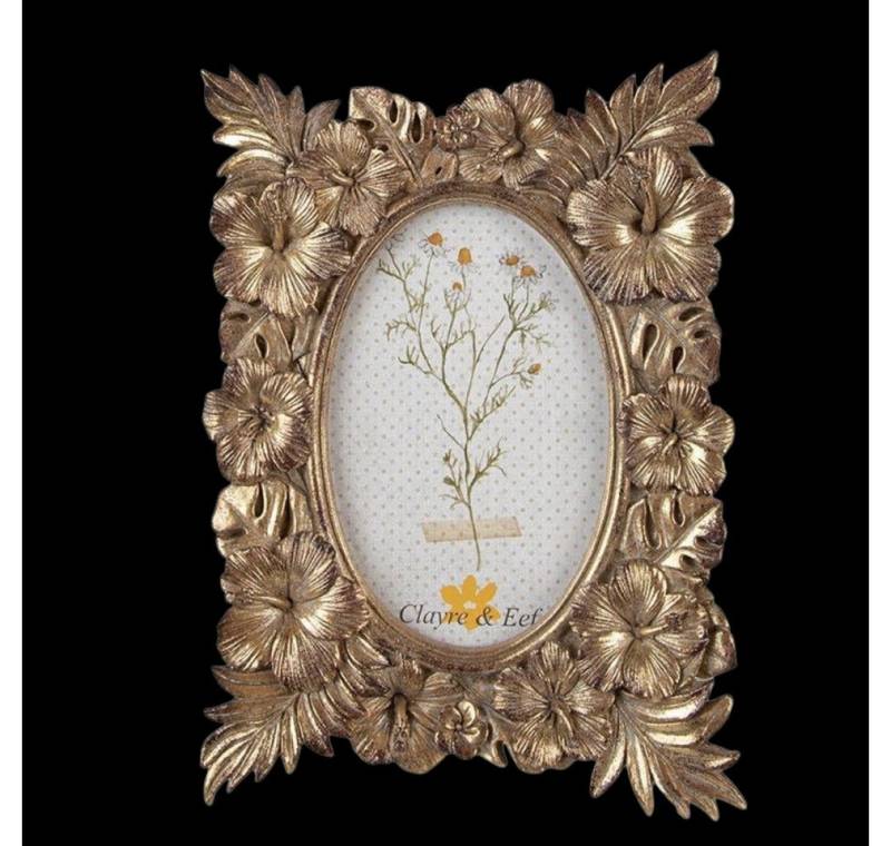 Clayre & Eef Bilderrahmen Bilderrahmen barock Blätter & Blumen 10x15 von Clayre & Eef