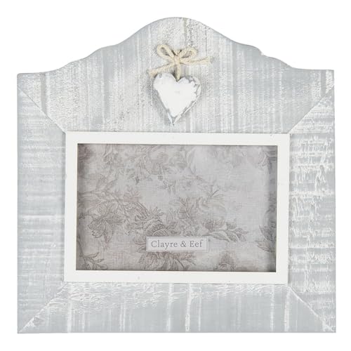 Clayre & Eef Bilderrahmen grau 22x2x21 cm / 15x10 cm 2F0814 Clayre & Eef Bilderrahmen grau 22x2x21 cm / 15x10 cm 2F0814 von Clayre & Eef