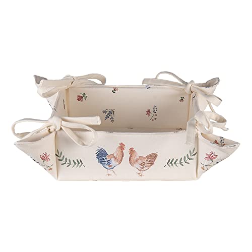 Clayre & Eef CAR47 Brotkorb Beige 35x35x8 cm Clayre & Eef CAR47 Brotkorb Beige 35x35x8 cm von Clayre & Eef