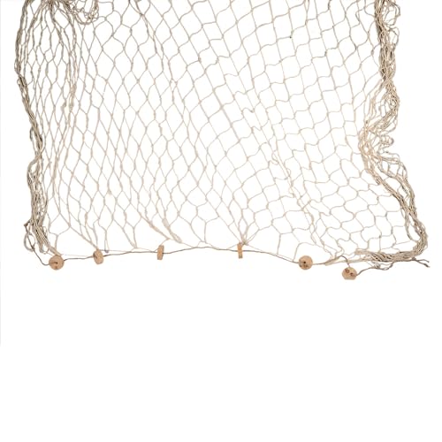 Clayre & Eef Dekoration Fischernetz 200x400 cm Beige Seil Clayre & Eef Dekoration Fischernetz 200x400 cm Beige Seil von Clayre & Eef
