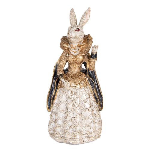 Clayre & Eef Dekorationsfigur Kaninchen 11x10x24 cm Beige Kunststoff Clayre & Eef Dekorationsfigur Kaninchen 11x10x24 cm Beige Kunststoff von Clayre & Eef