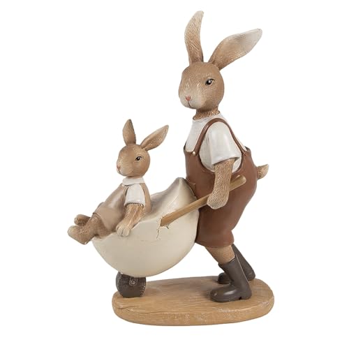 Clayre & Eef Dekorationsfigur Kaninchen 15x7x21 cm Braun Beige Kunststoff Clayre & Eef Dekorationsfigur Kaninchen 15x7x21 cm Braun Beige Kunststoff von Clayre & Eef
