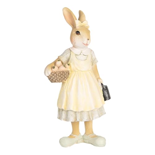 Clayre & Eef Dekorationsfigur Kaninchen 8x5x15 cm Beige Kunststoff Clayre & Eef Dekorationsfigur Kaninchen 8x5x15 cm Beige Kunststoff von Clayre & Eef