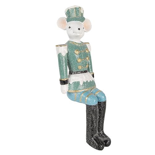 Clayre & Eef Figur Maus 19 cm Blau Polyresin Dekorationsfigur Clayre & Eef Figur Maus 19 cm Blau Polyresin Dekorationsfigur von Clayre & Eef