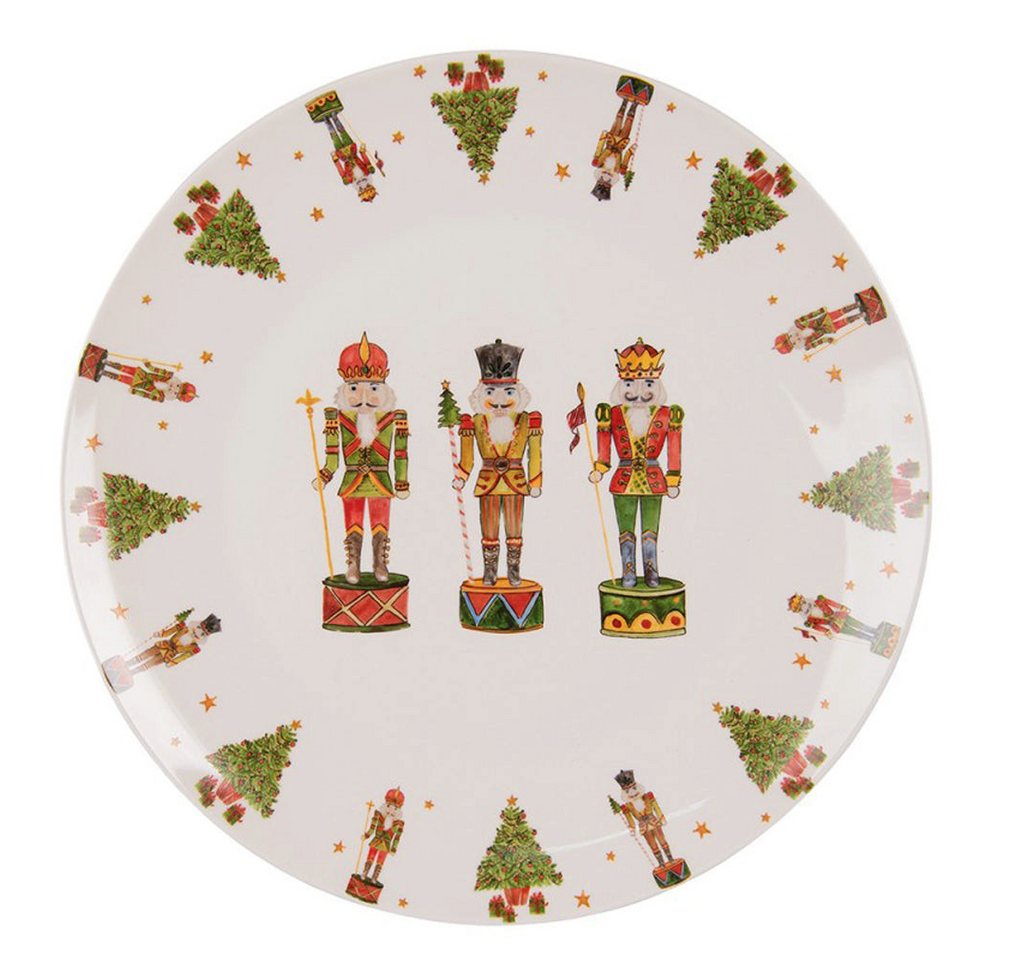Clayre & Eef Frühstücksteller Nostalgischer Nussknacker Teller Kuchenteller 20 cm, Nostalgischer Nussknacker Teller Kuchenteller 20 cm Clayre & Eef Frühstücksteller Nostalgischer Nussknacker Teller Kuchenteller 20 cm, Nostalgischer Nussknacker Teller Kuchenteller 20 cm von Clayre & Eef